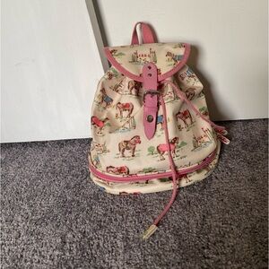 Cath Kidston Kids Backpack Lunchbox Lunch Bag Horse Print Pony Pink